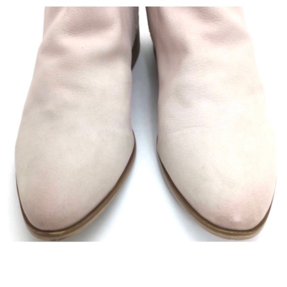 ALDO Gweria Soft Nubuck Leather Ankle Bootie in Nude Pink Size 10 - Picture 4 of 9